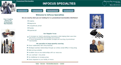 Desktop Screenshot of infocusspecialties.com